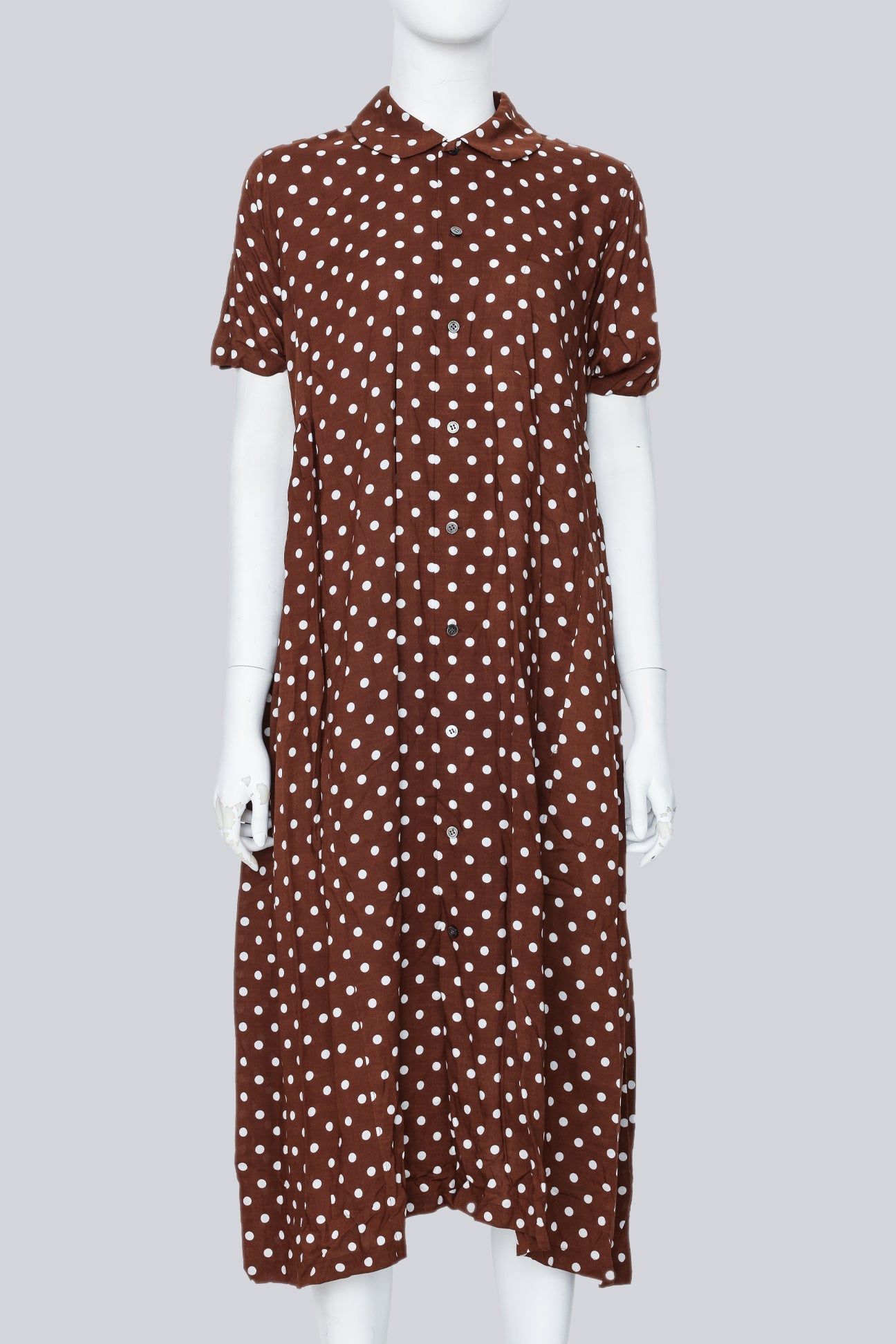 COMME des GARÇONS Polka Dot Rayon Midi Dress (AD2015) – Colette