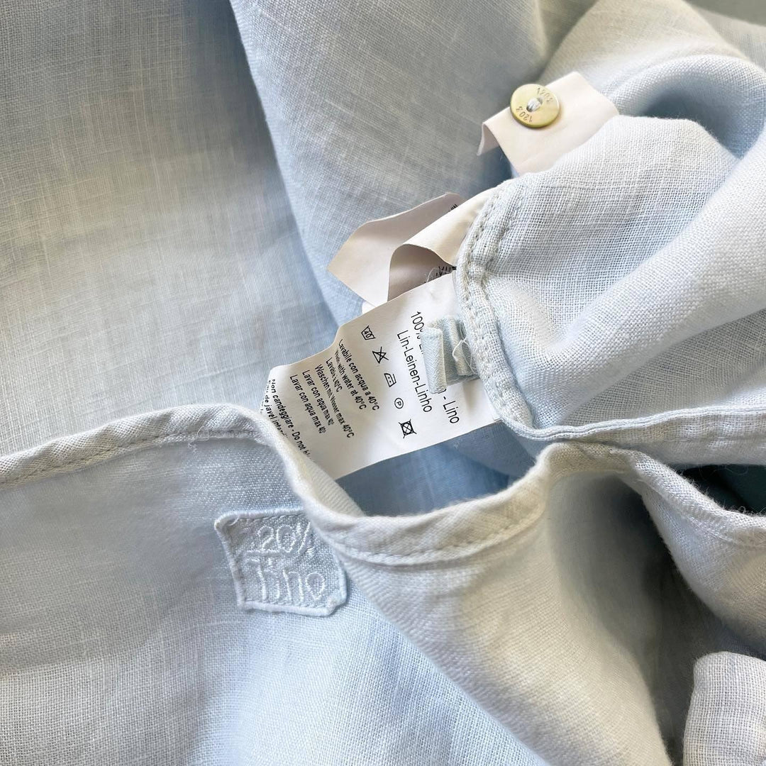 120 LINO - 120 LINO Tunic with Embellishment - AVVIIVVA.COM