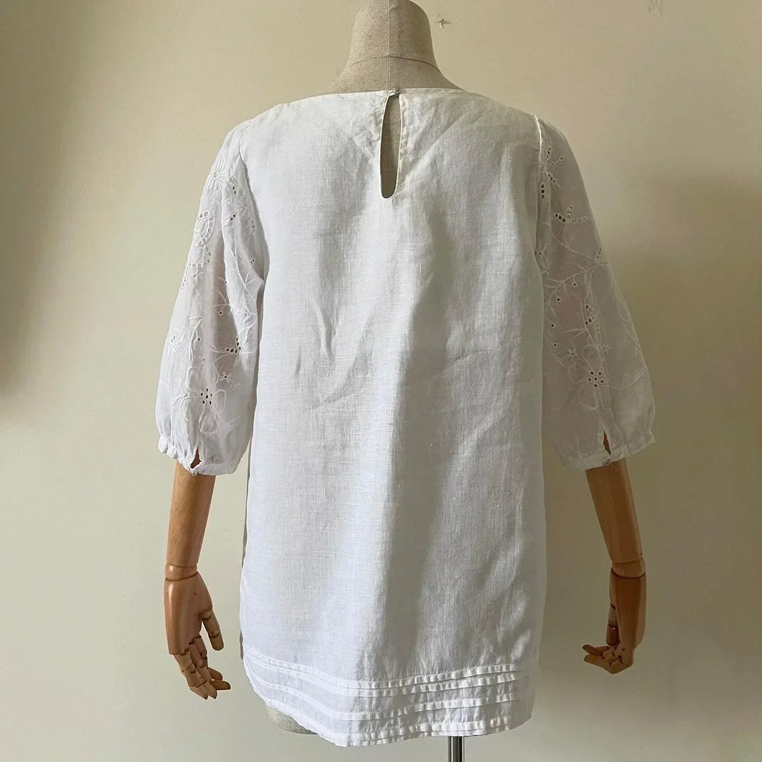 120% LINO - 120% LINO Blouse - AVVIIVVA.COM