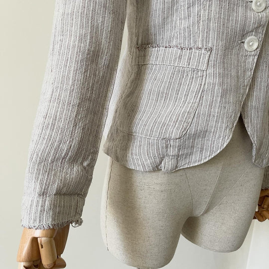 120% LINO - 120% LINO Jacket - AVVIIVVA.COM