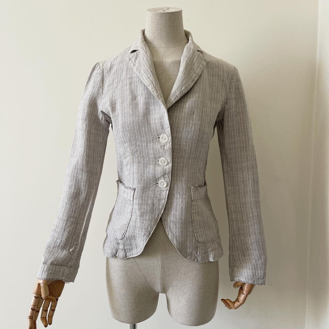 120% LINO - 120% LINO Jacket - AVVIIVVA.COM