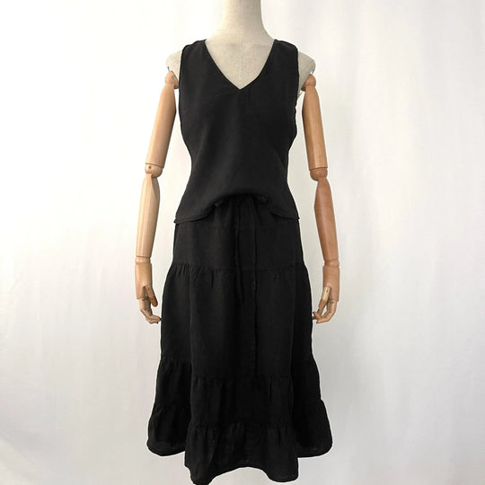 120% LINO - 120% LINO Set Skirt + Top - AVVIIVVA.COM