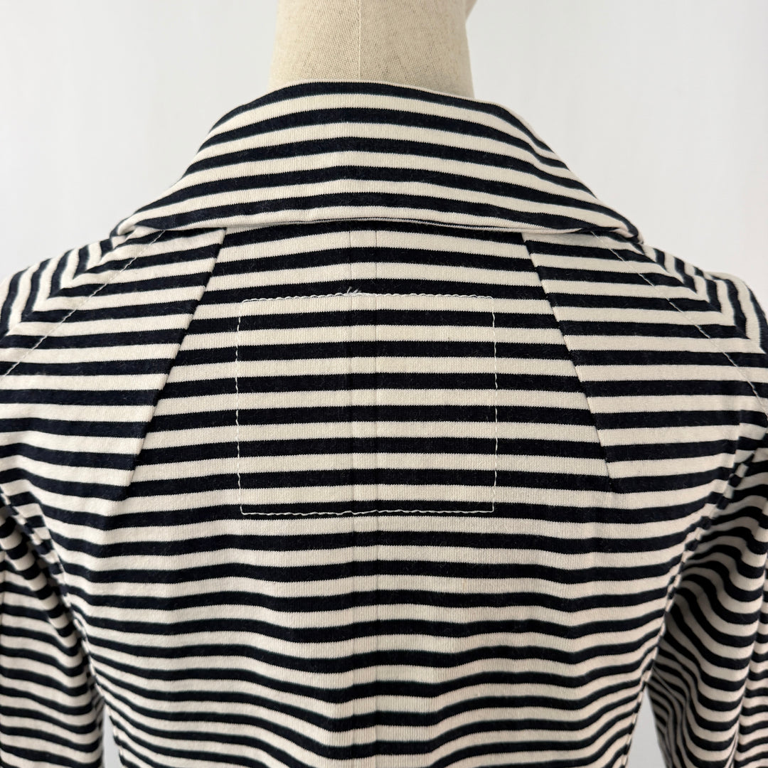 YOSHI KONDO PARIS – Striped Jacket in French Navy Style