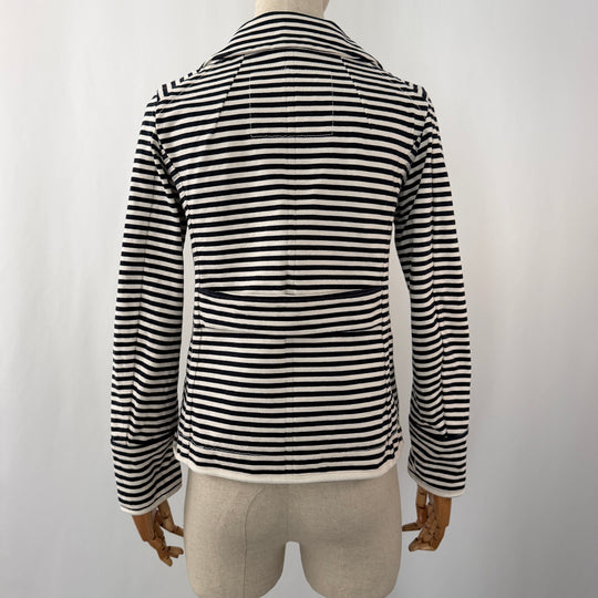 YOSHI KONDO PARIS – Striped Jacket in French Navy Style