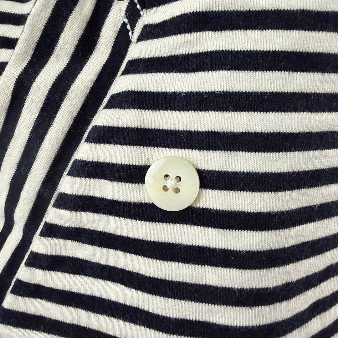 YOSHI KONDO PARIS – Striped Jacket in French Navy Style