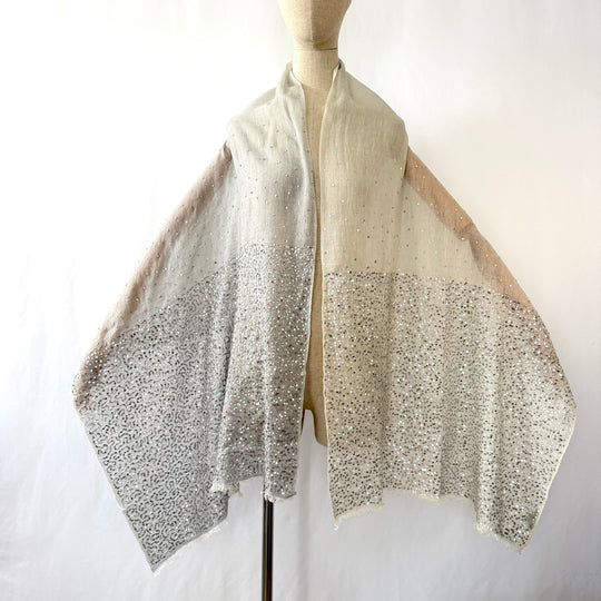 HEMISPHERE new wool/linen scarf