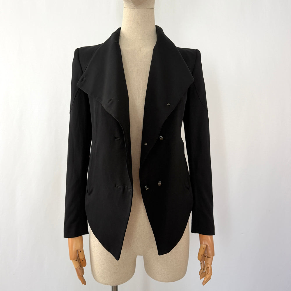 Rare HELMUT LANG archival black wool blazer