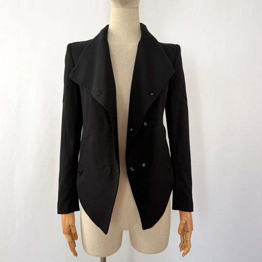 Rare HELMUT LANG archival black wool blazer