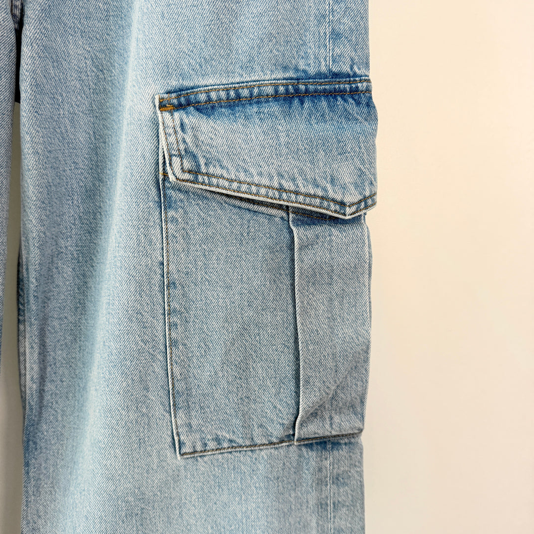 AGOLDE Minka Cargo Wide-Leg Jeans