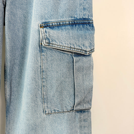 AGOLDE Minka Cargo Wide-Leg Jeans