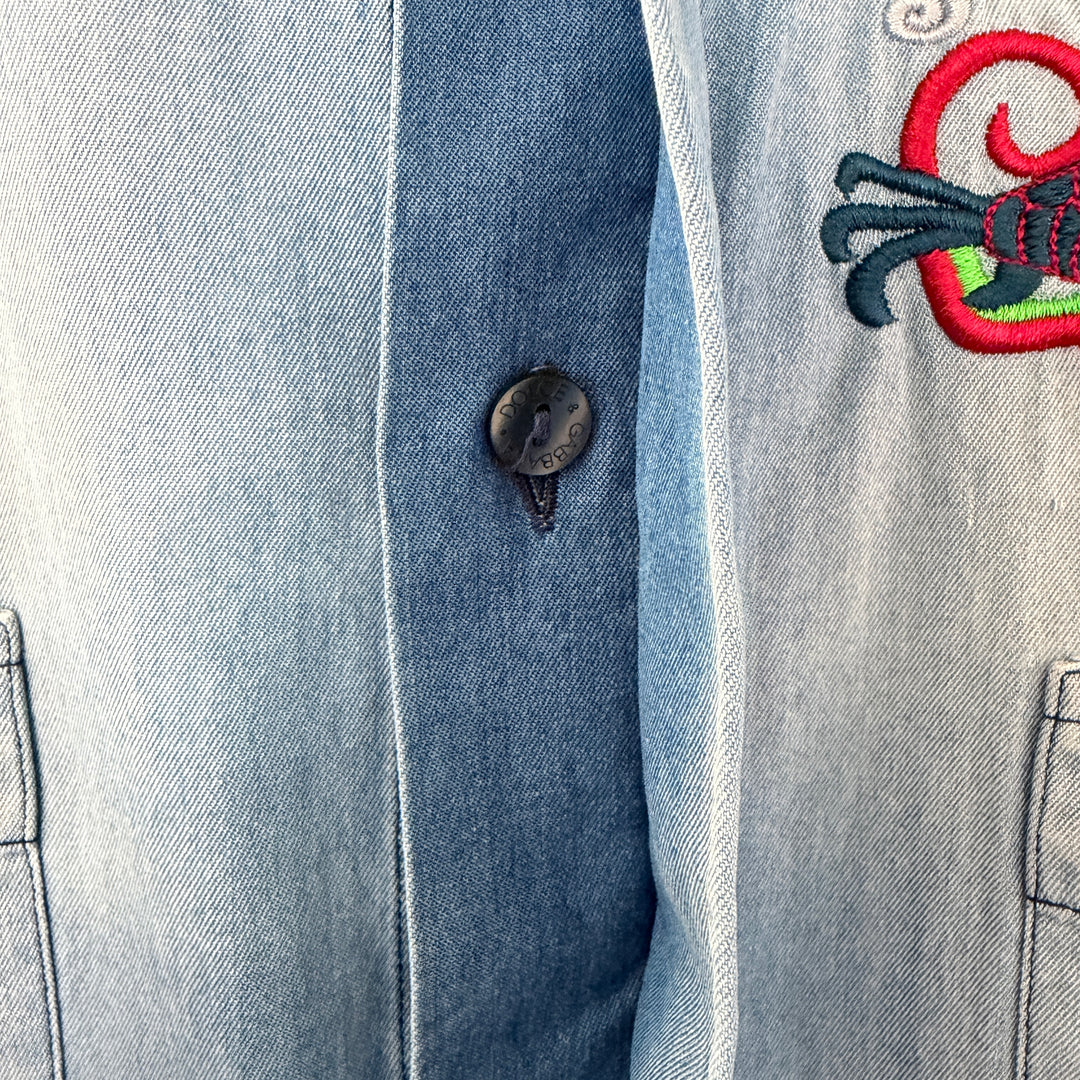 Rare DOLCE &amp; GABBANA archival denim shirt from the early 2000