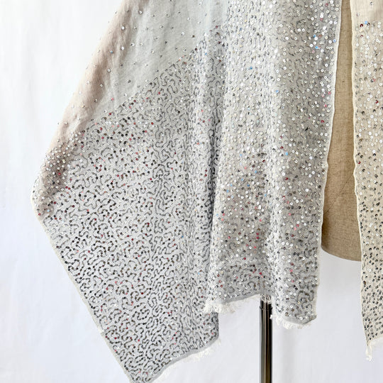 HEMISPHERE new wool/linen scarf