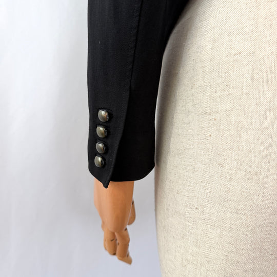 Rare HELMUT LANG archival black wool blazer