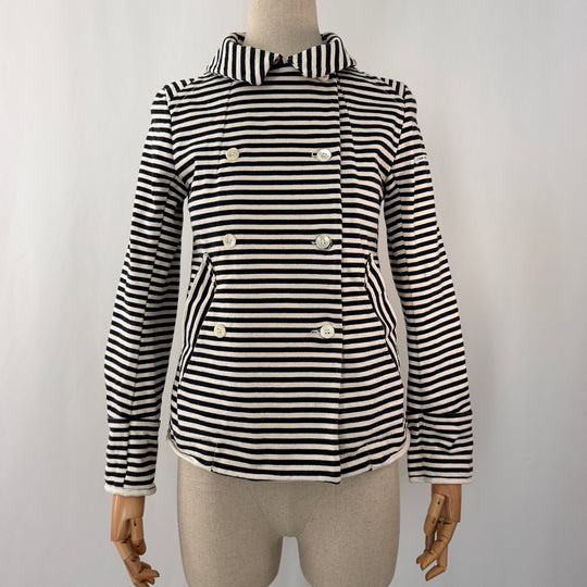 YOSHI KONDO PARIS – Striped Jacket in French Navy Style