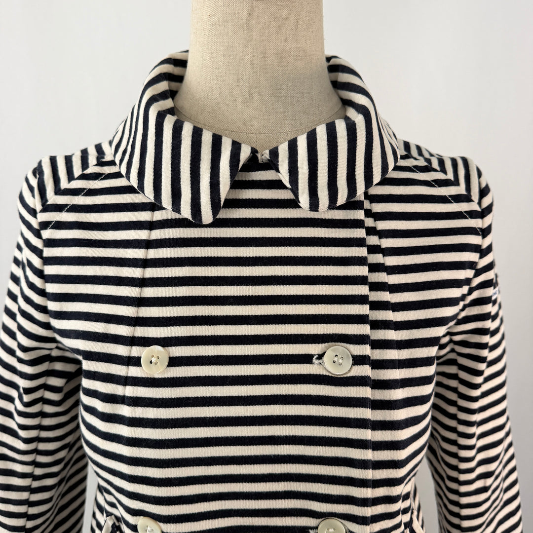 YOSHI KONDO PARIS – Striped Jacket in French Navy Style