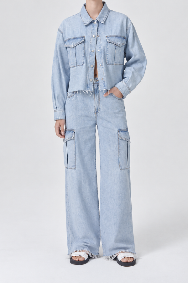 AGOLDE Minka Cargo Wide-Leg Jeans
