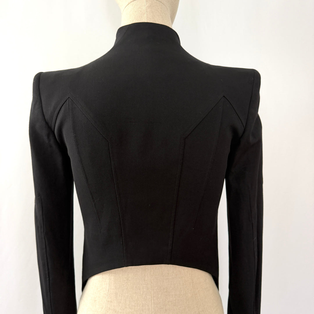 Rare HELMUT LANG archival black wool blazer