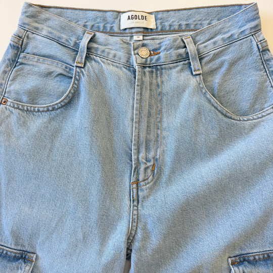 AGOLDE Minka Cargo Wide-Leg Jeans