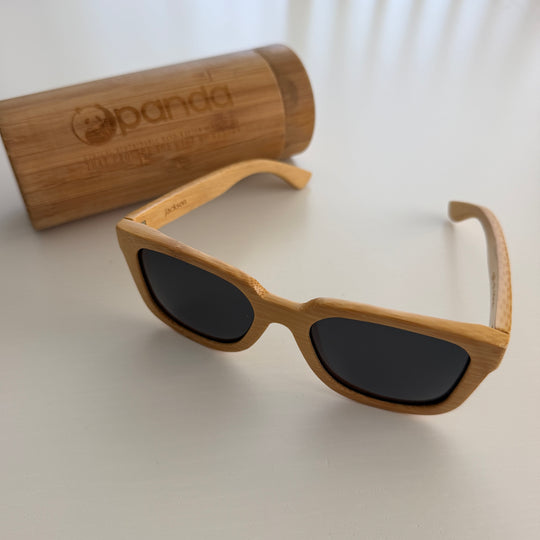 PANDA – Jackson Natural Bamboo Sunglasses | Unisex