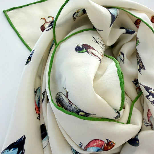 FABRIC FRONTLINE Silk Scarf