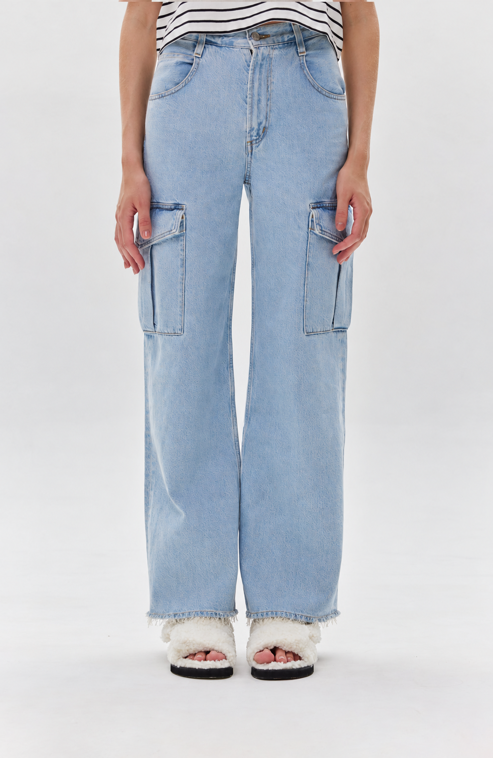 AGOLDE Minka Cargo Wide-Leg Jeans