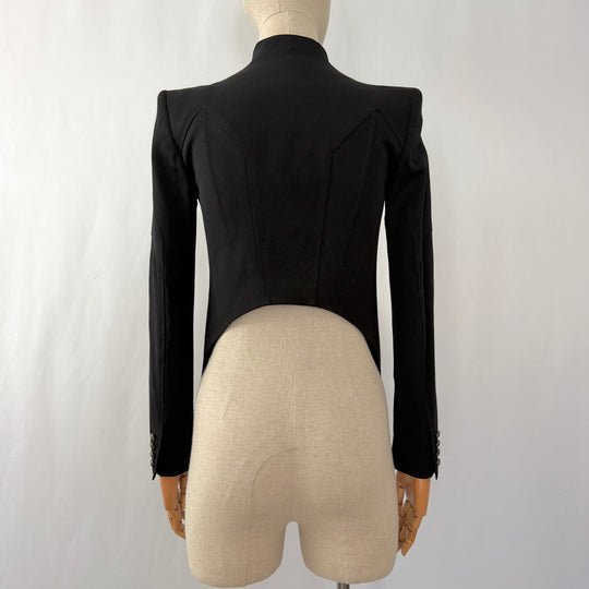 Rare HELMUT LANG archival black wool blazer