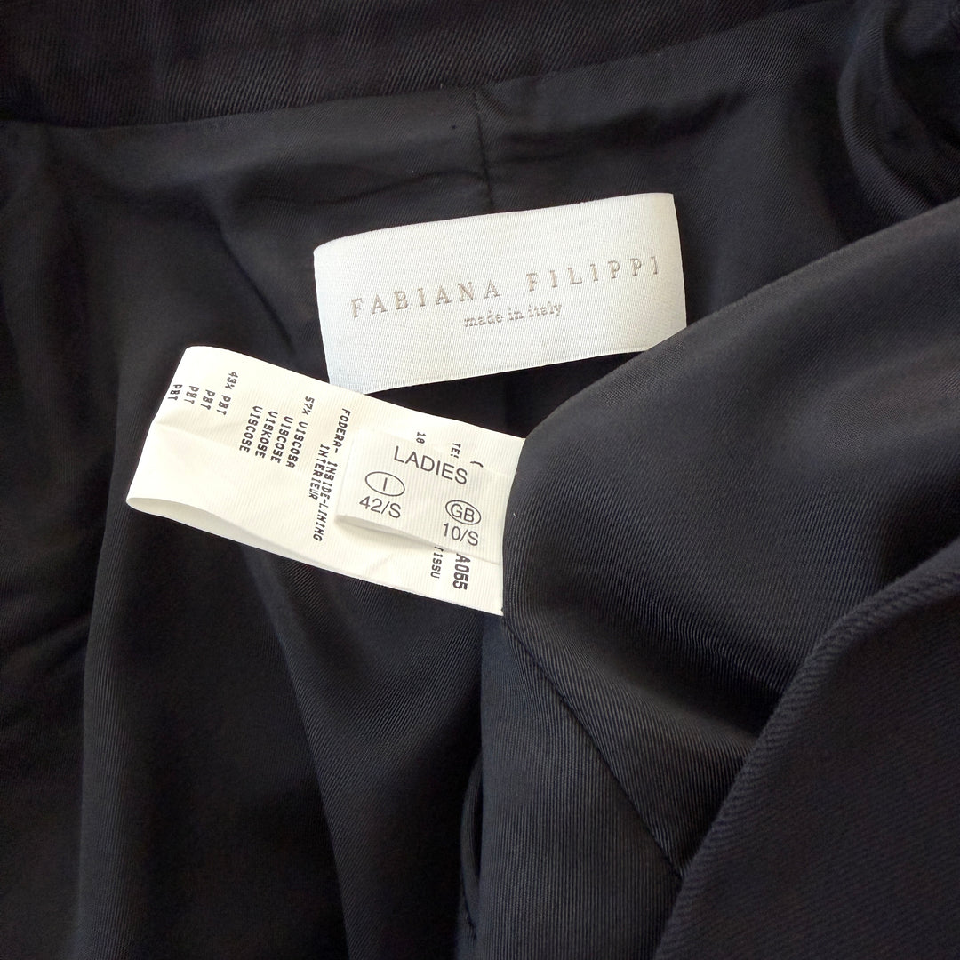 FABIANA FILIPPI elegant black tailored blazer