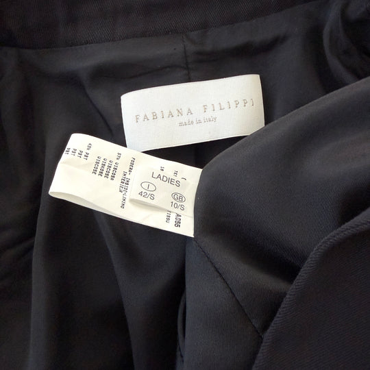 FABIANA FILIPPI elegant black tailored blazer