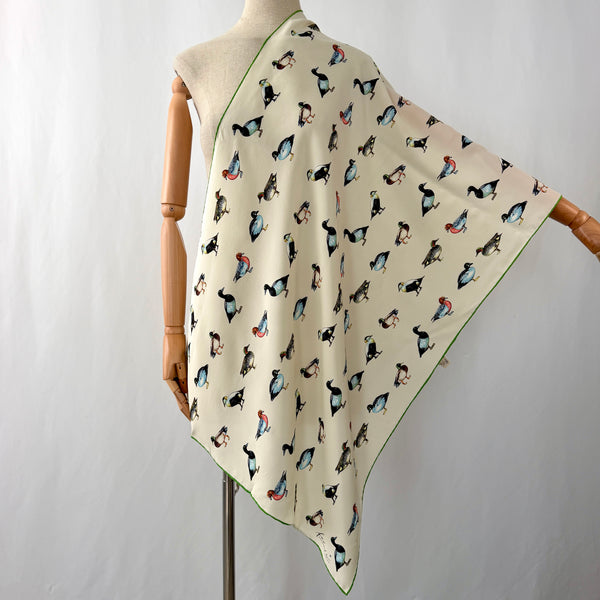 FABRIC FRONTLINE Silk Scarf