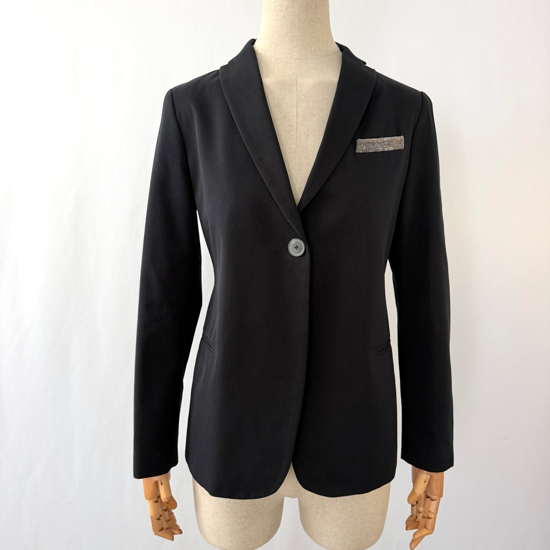 FABIANA FILIPPI elegant black tailored blazer