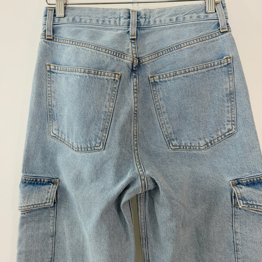 AGOLDE Minka Cargo Wide-Leg Jeans