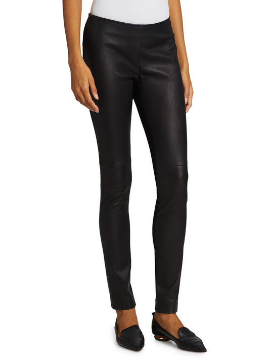 AKRIS New FRIA Leather Pants