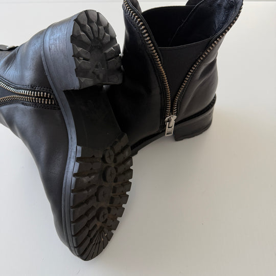 CULT Black Leather Boots