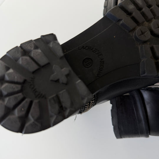 CULT Black Leather Boots