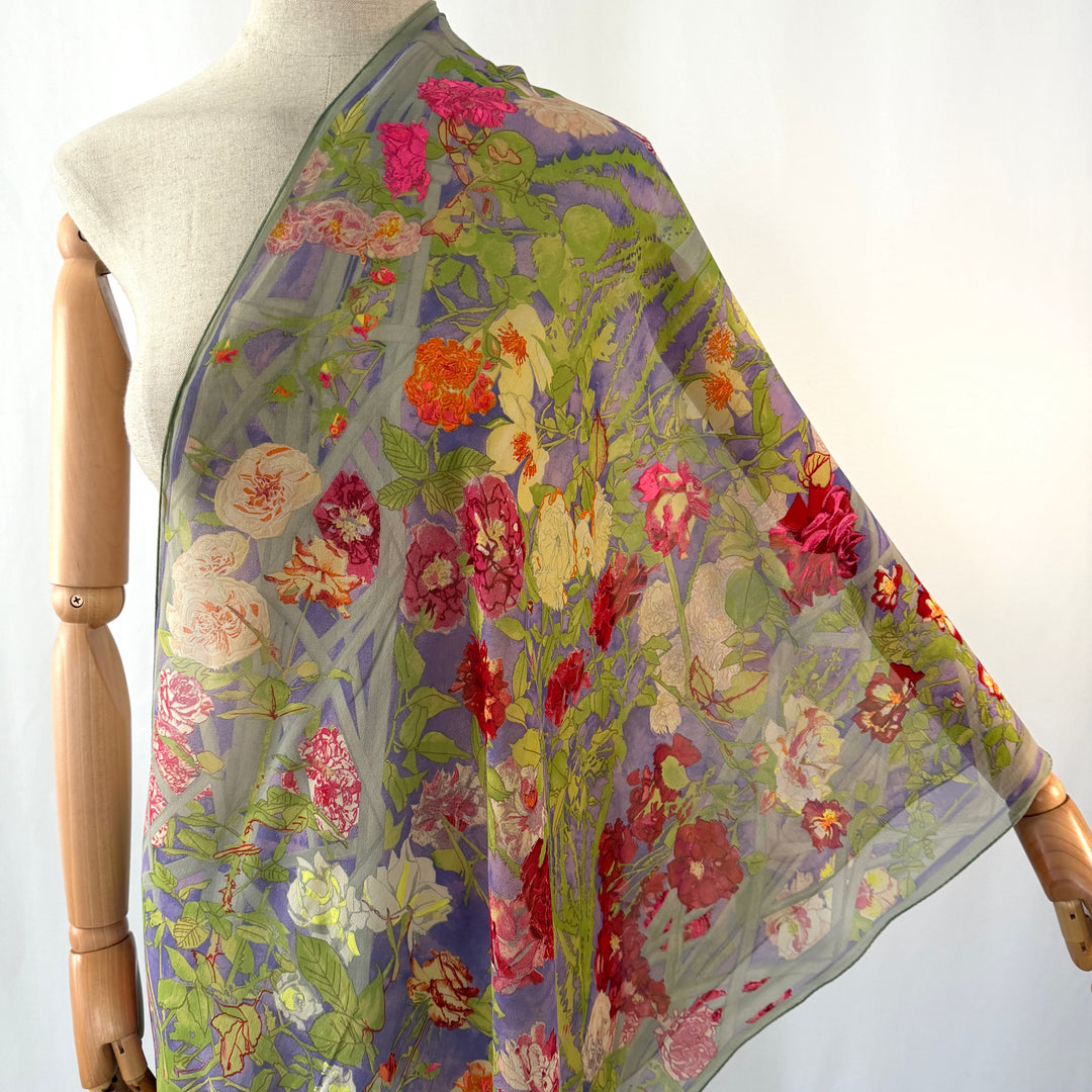 FABRIC FRONTLINE Silk Scarf