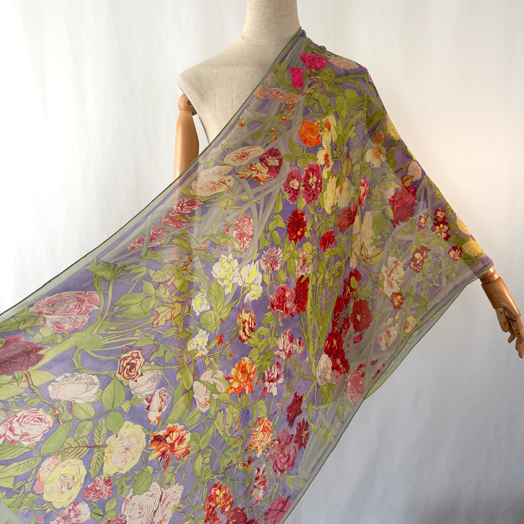 FABRIC FRONTLINE Silk Scarf
