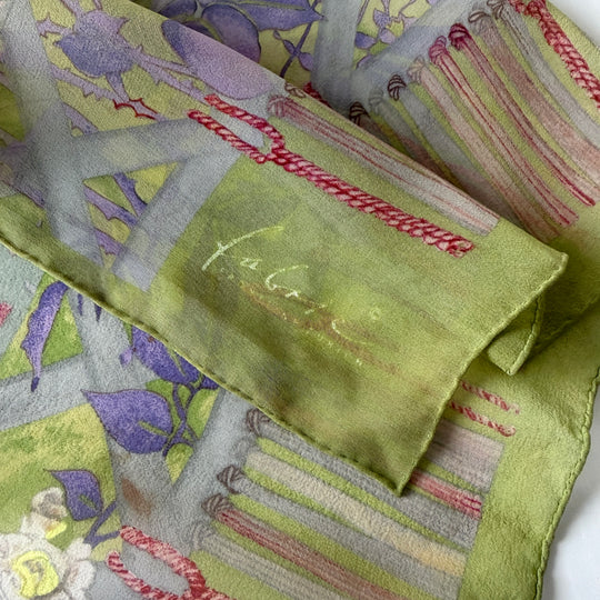 FABRIC FRONTLINE Silk Scarf