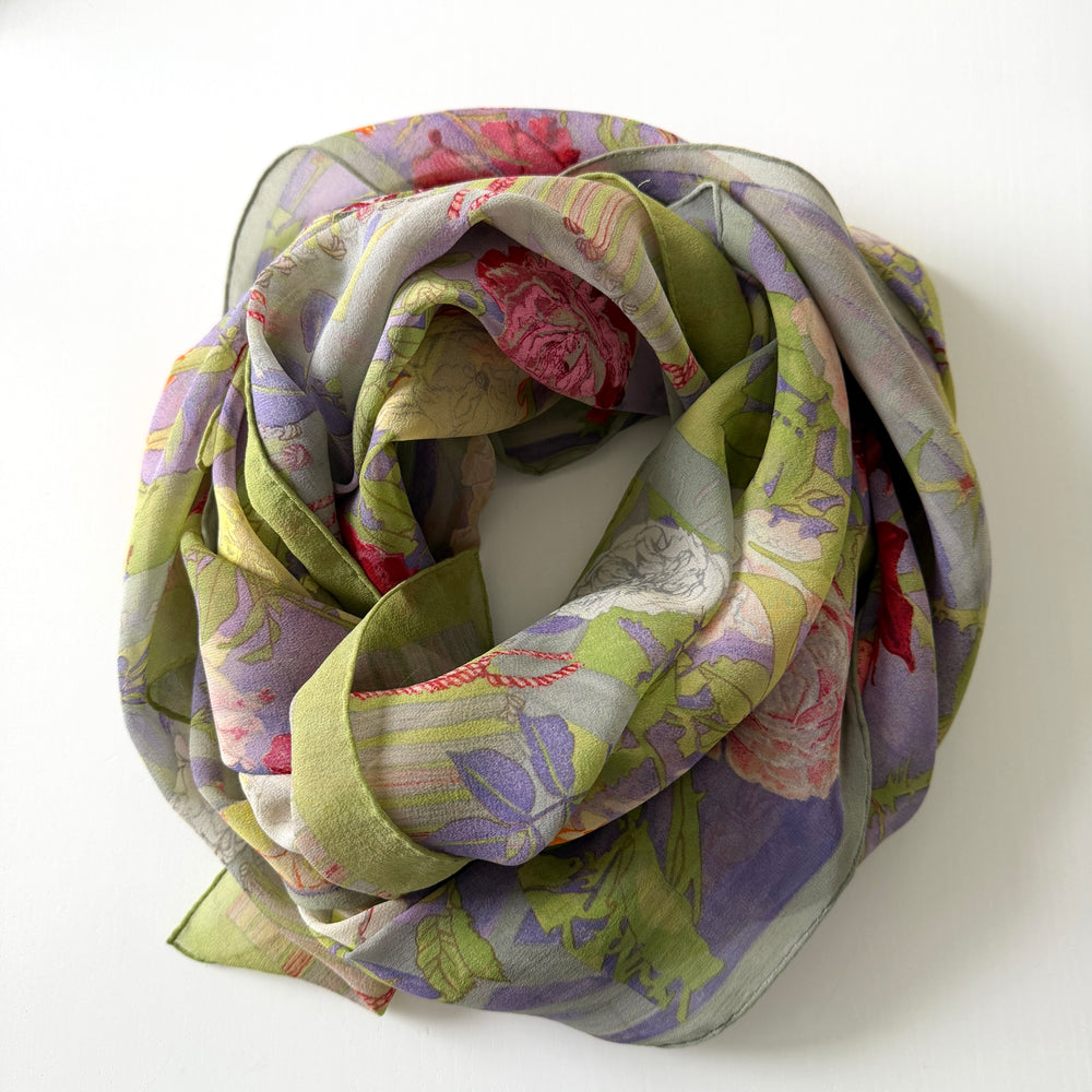 FABRIC FRONTLINE Silk Scarf