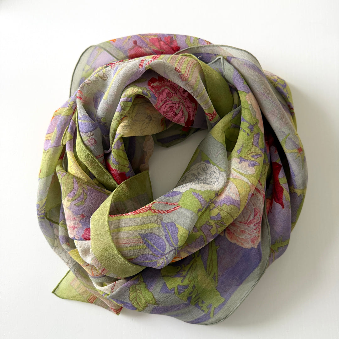 FABRIC FRONTLINE Silk Scarf