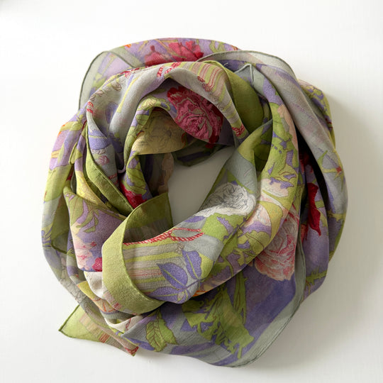 FABRIC FRONTLINE Silk Scarf