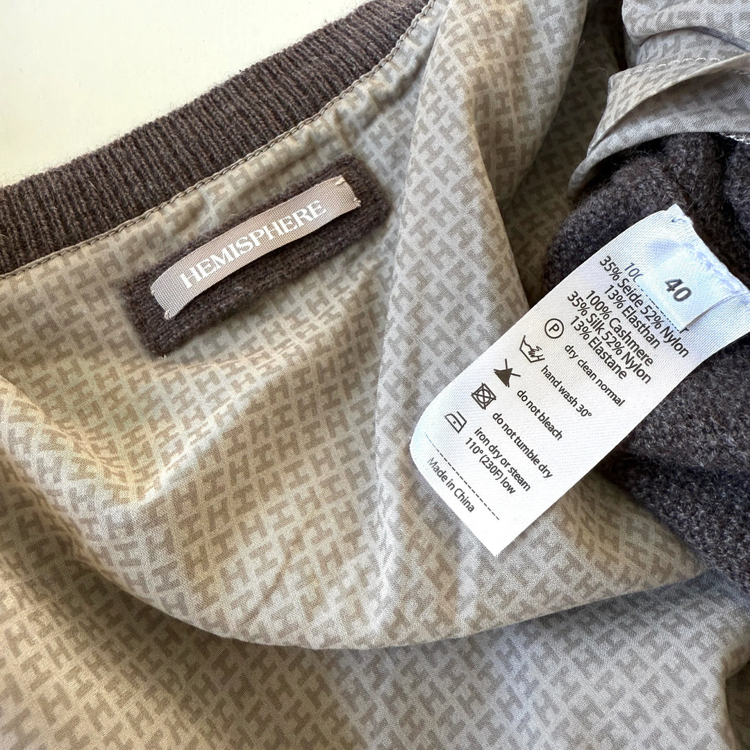 HEMISPHERE Silk/Cashmere Cardigan