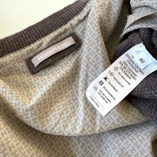 HEMISPHERE Silk/Cashmere Cardigan