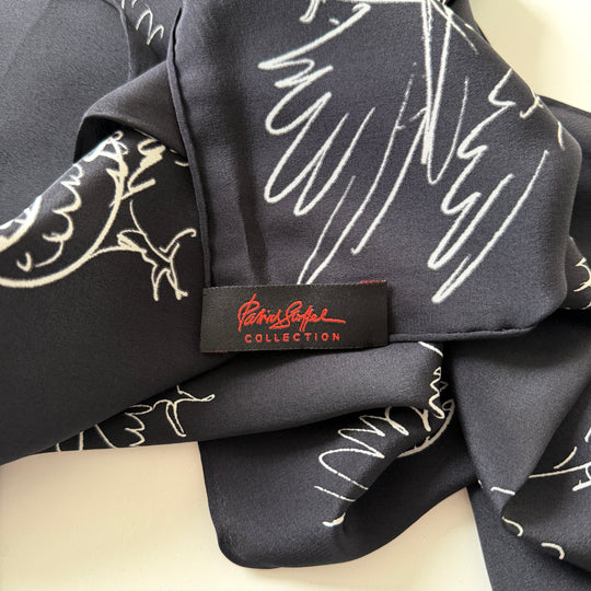 PATRICK STOFFEL Vintage Silk Scarf