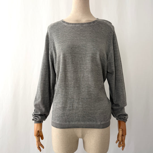 ALLUDE Cotton & Cashmere Pullover