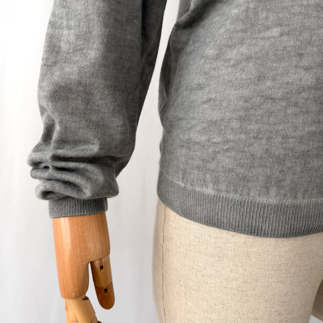 ALLUDE Cotton & Cashmere Pullover