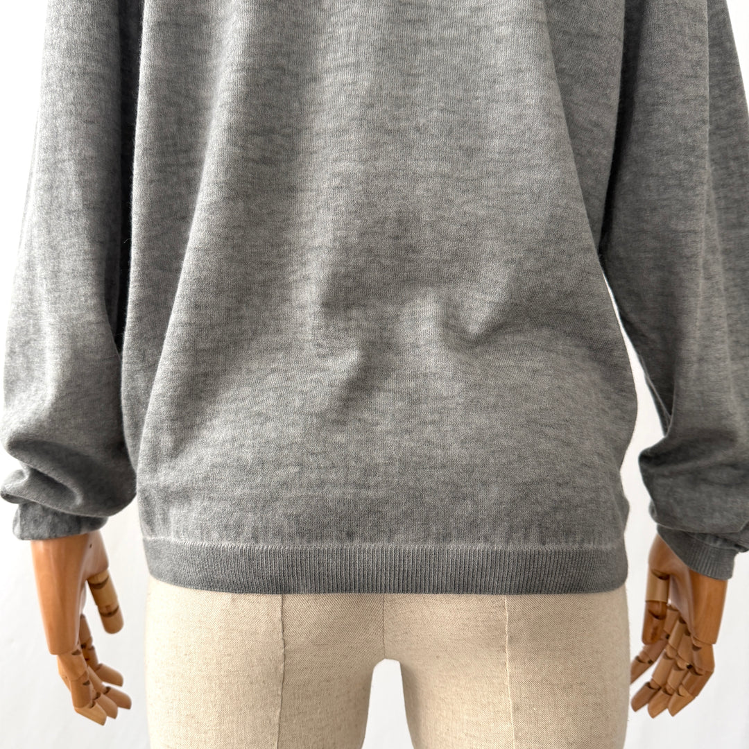 ALLUDE Cotton & Cashmere Pullover