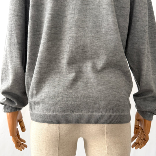 ALLUDE Cotton & Cashmere Pullover