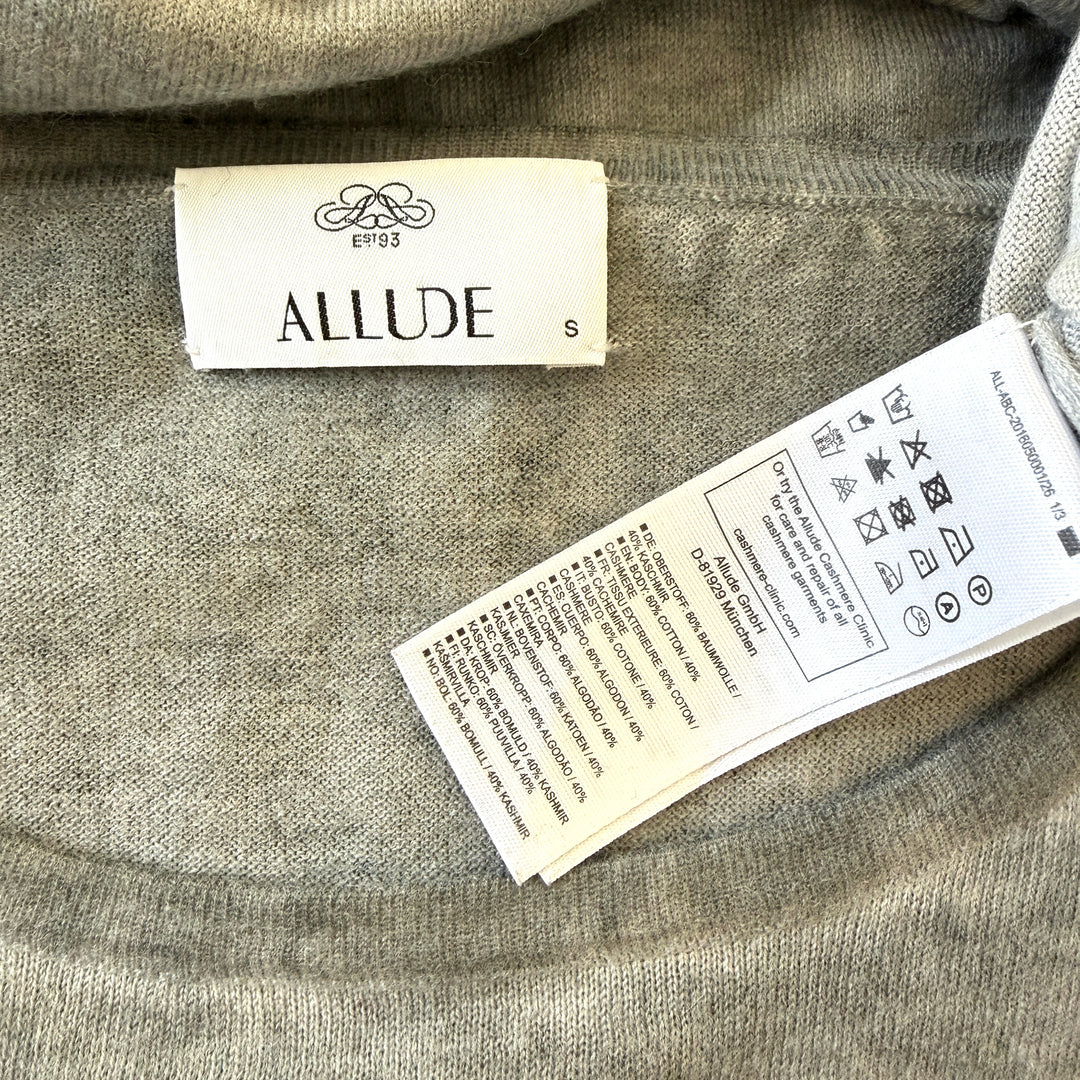 ALLUDE Cotton & Cashmere Pullover