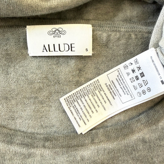 ALLUDE Cotton & Cashmere Pullover