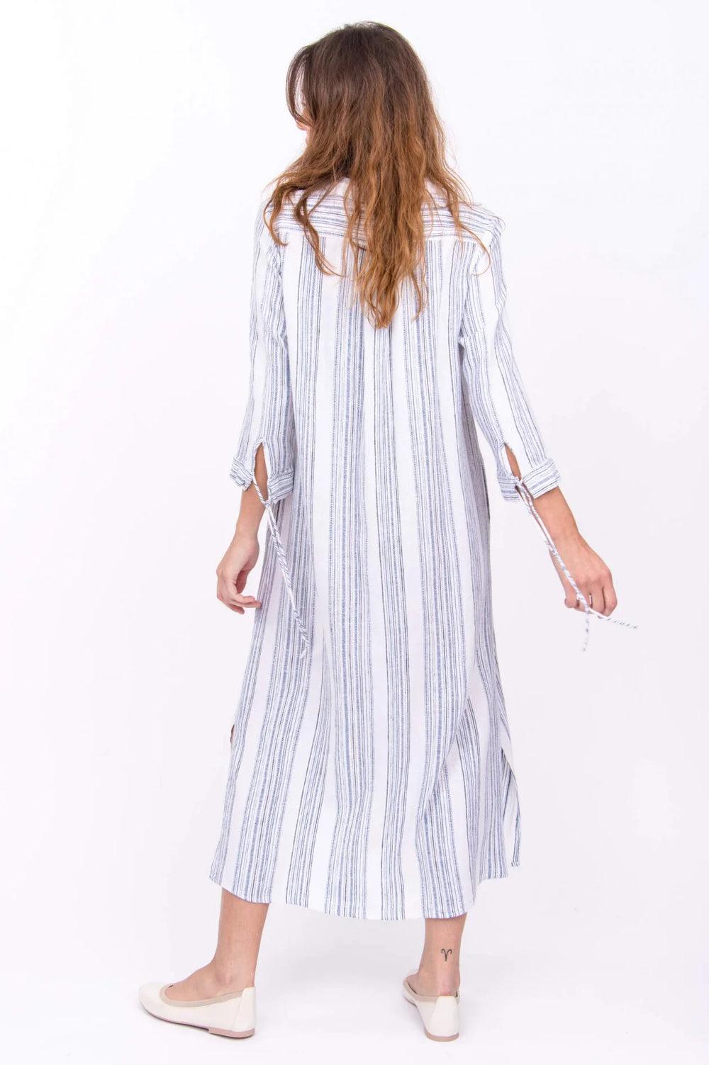 HEMISPHERE Linen/Viscose Dress